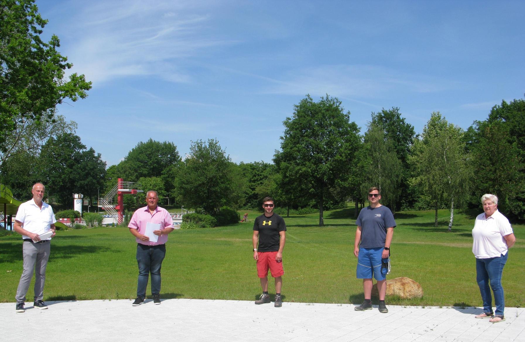 Das Höchstadter Freibad empfängt 1500 Badegäste