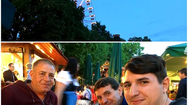 Romica Diaconu und seine Freunde genießen die kühlen Biere auf der Bergkirchweih. Solche Treffen müssen leider verschoben werden - dafür startet er mit Platz 24 in die Auswertung unseres Berg-Votings!