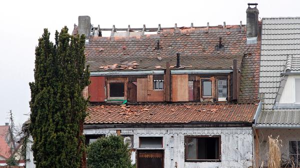 Total marode war das Geisterhaus in seinen letzten Jahren. Eigentlich...