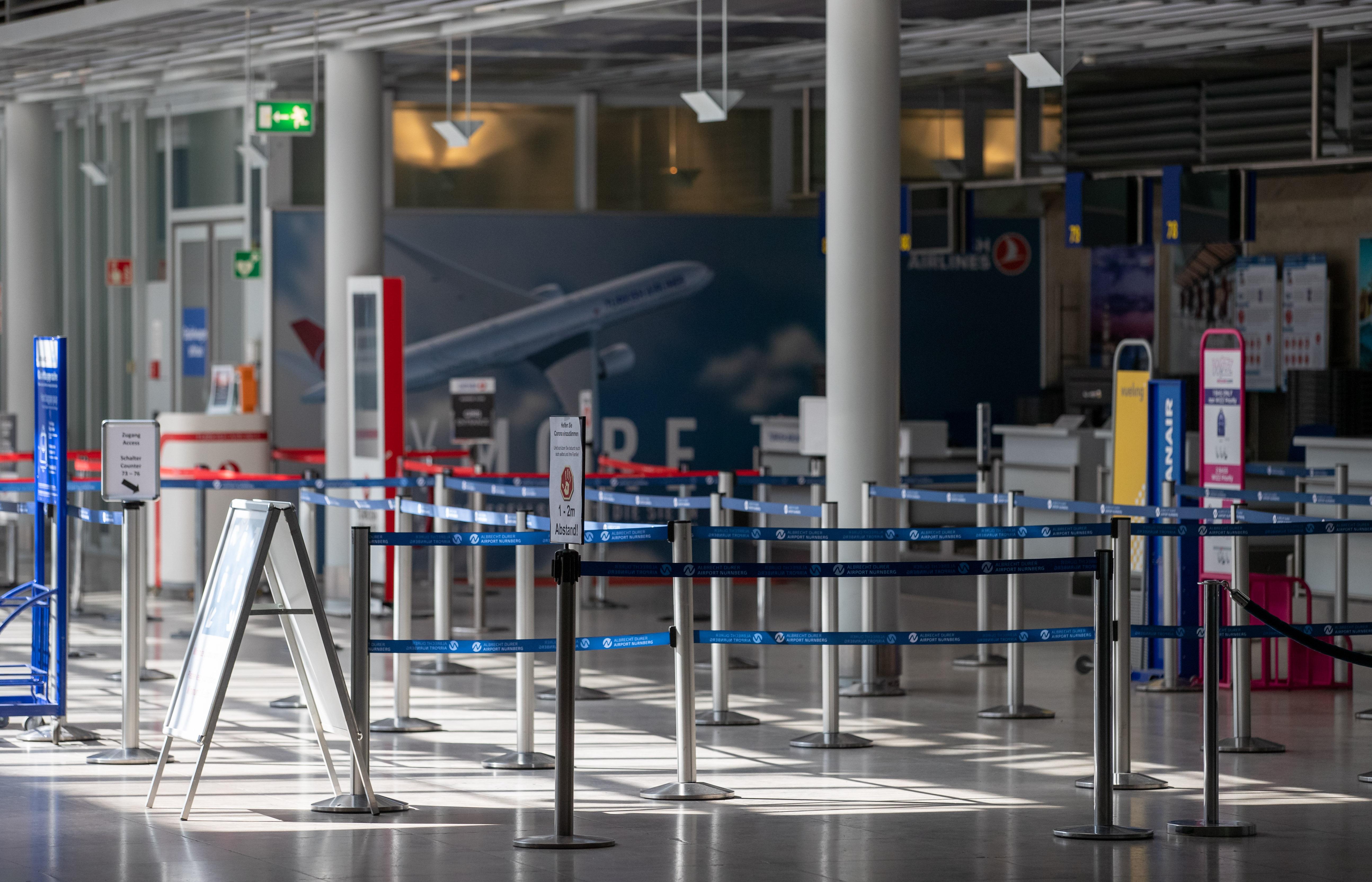 Coronavirus - Flughafen Nürnberg