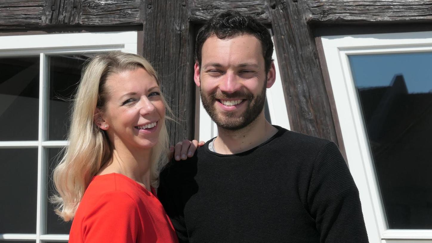 Louisa Herold und Nicholas Mohnlein führen das Forchheimer Beratungsunternehmen JungAdler.