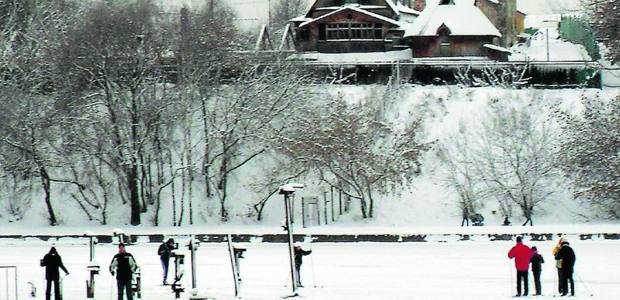 Ein Winterbild aus Krasnogorsk, enstanden 2011. 