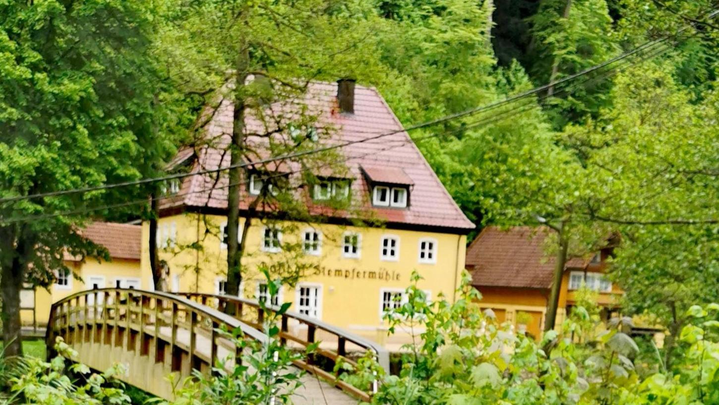 Die Stempfermühle bei Gößweinstein. 