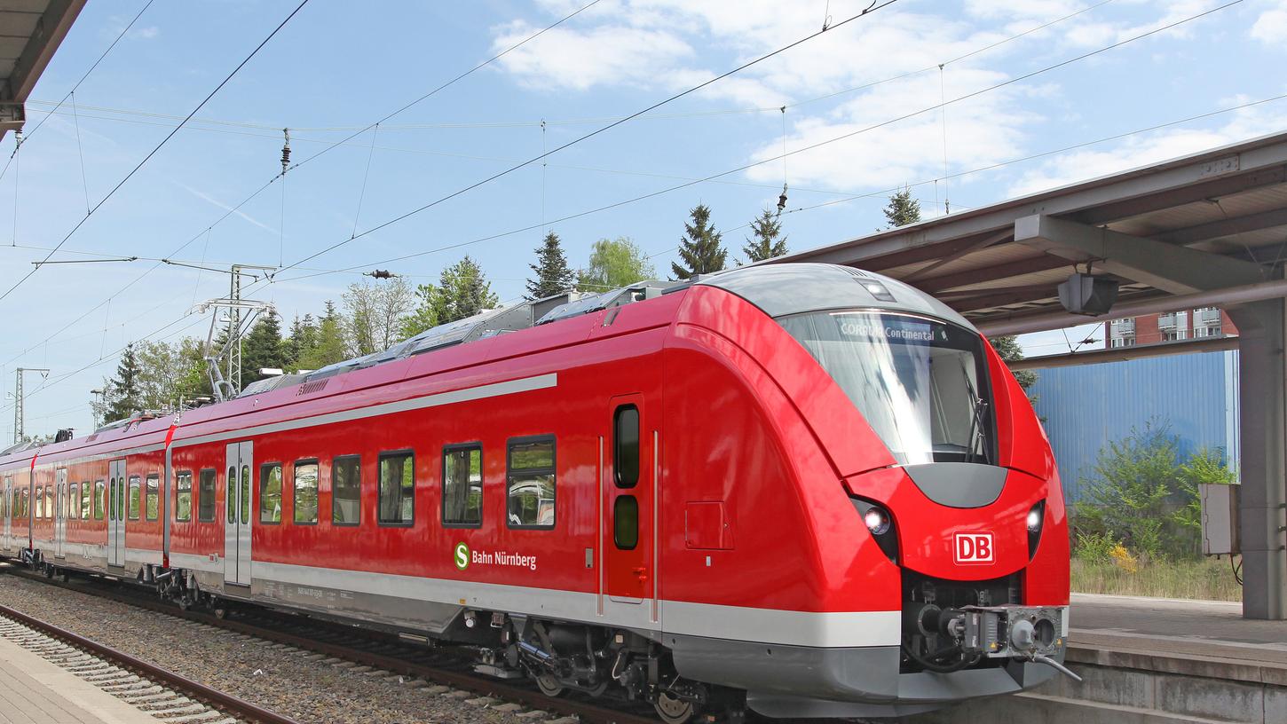 Die neuen Züge des französischen Herstellers Alstom fahren künftig auf den Linien S1 und S5 der Nürnberger S-Bahn.