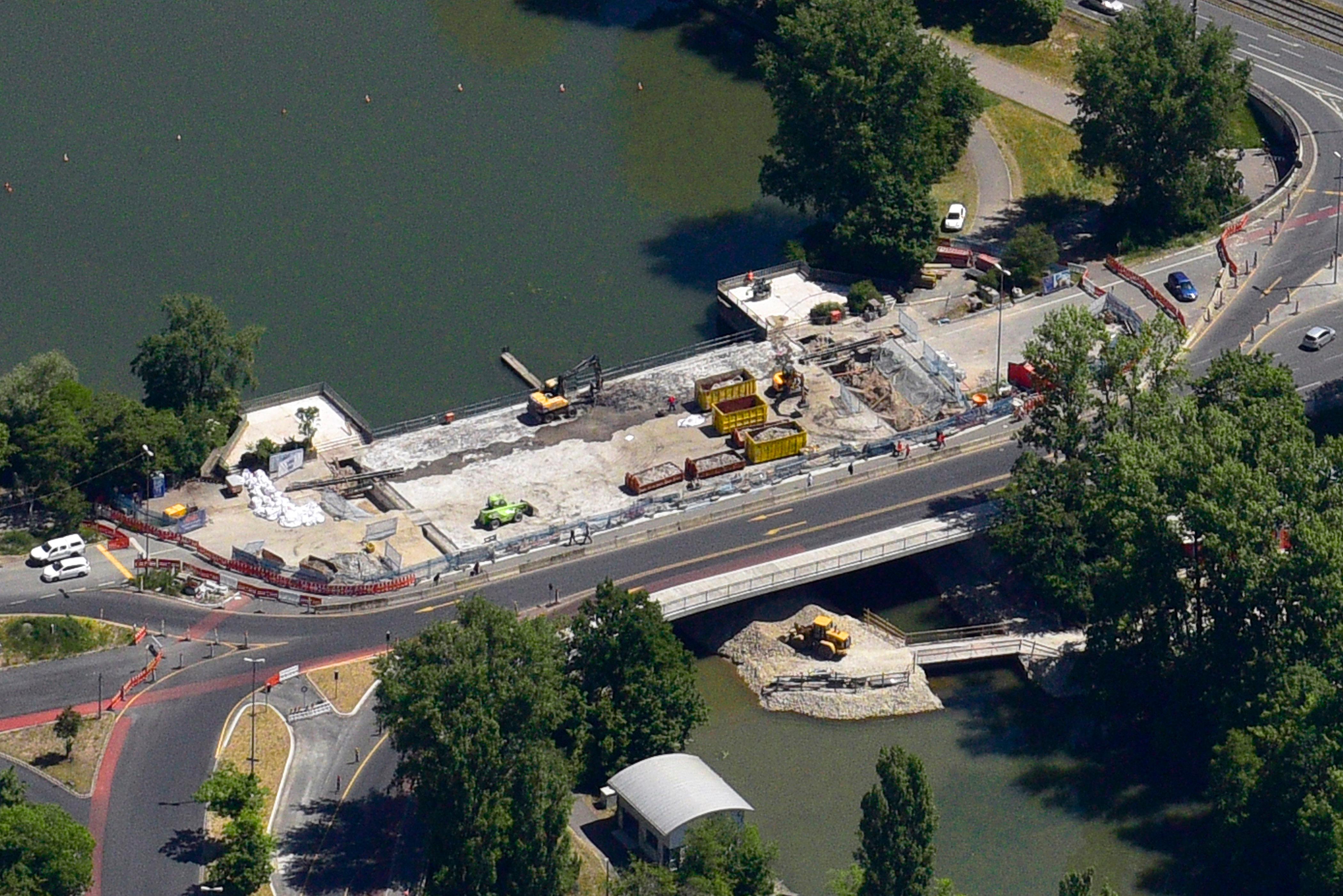 Luftbild: Wöhrder Talübergang