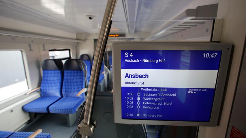 Ein erster Blick ins Innere: Das sind die neuen Züge für die Nürnberger S-Bahn