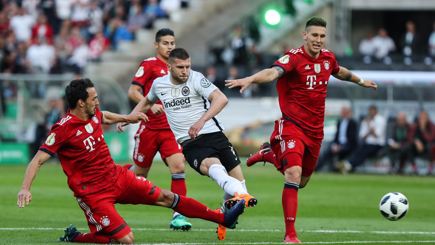 DFB-Pokal-Halbfinale: Der FC Bayern München muss gegen die Frankfurter Eintracht ran.