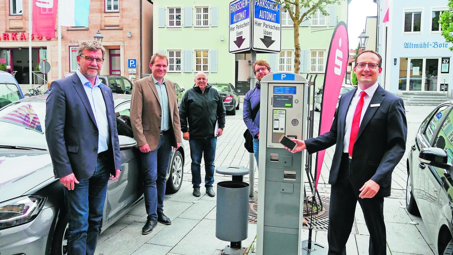 Parken mit der Girocard jetzt in Gunzenhausen möglich