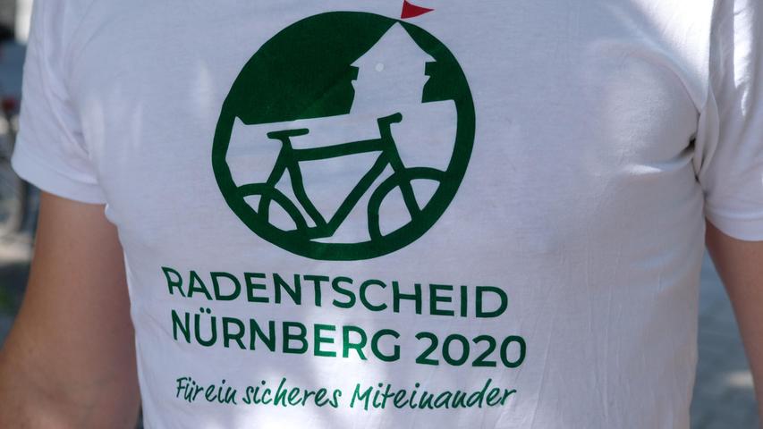 Mehr Mobilität: Fahrraddemo für temporäre Radwege in Nürnberg