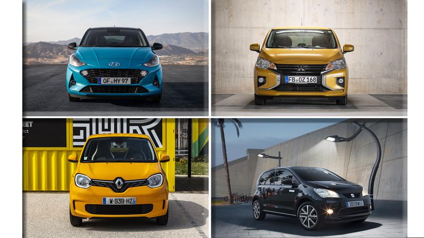 Im Vergleich Drei Kleinwagen Und Eine Elektrische Alternative Auto Nordbayern De