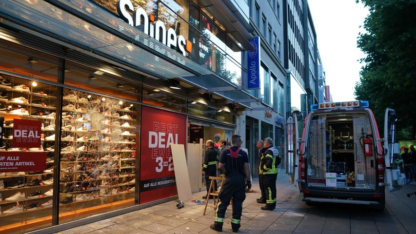 Randale und Plünderungen in Stuttgarter Innenstadt
