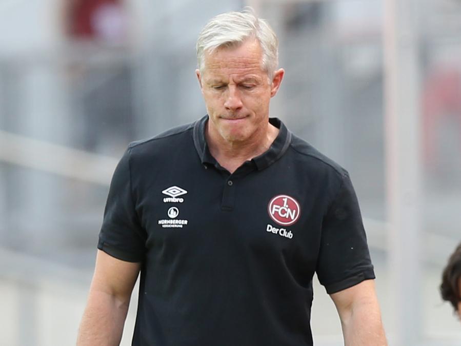 Indiskutabel Fcn Coach Keller Grantelt Nach Der Klatsche Sport Nordbayern De