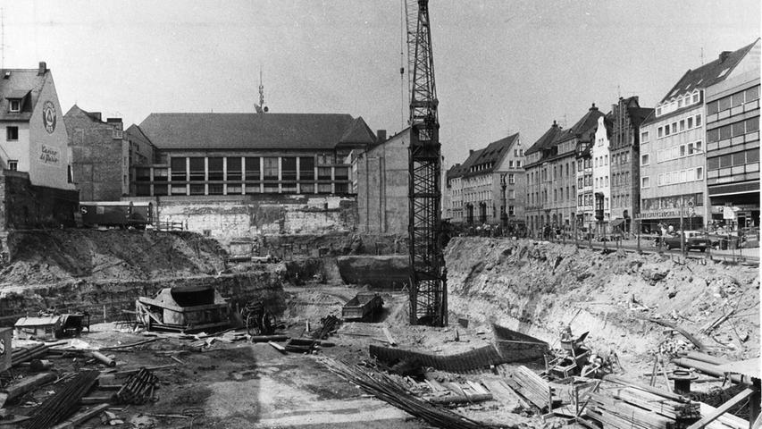 Historische Karstadt-Aufnahmen: Ein gigantisches Bauprojekt nimmt Gestalt an