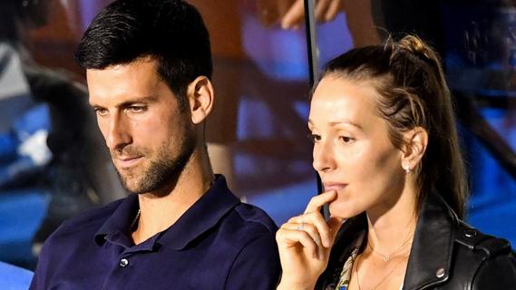 Tennisspieler Novak Djokovic und Frau Jelena mit Corona infiziert
