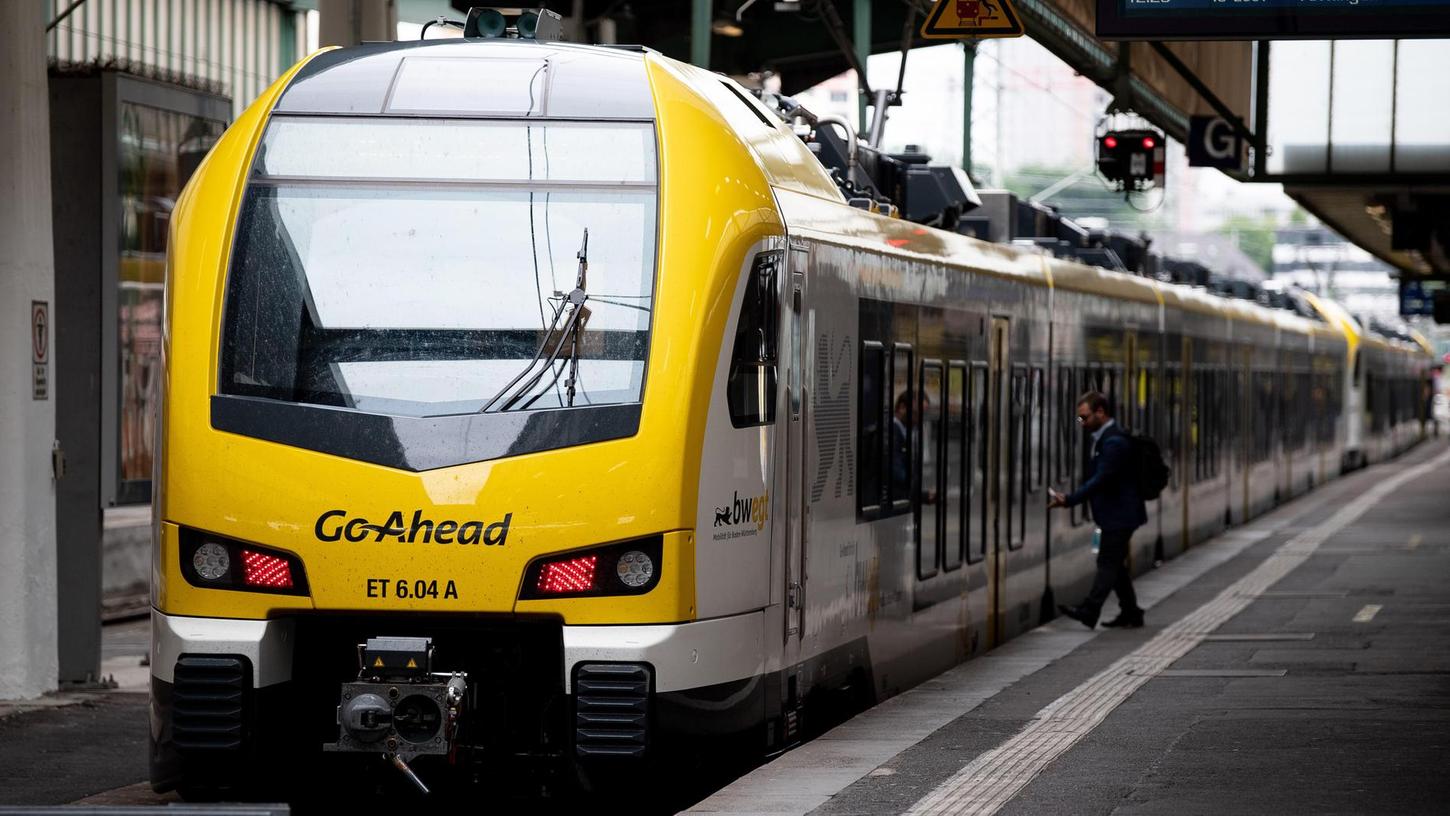 Die gelben Züge von Go-Ahead verkehren bereits zwischen Stuttgart und Nürnberg.