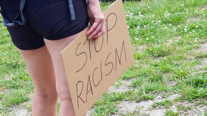 Gegen Rassismus: 800 Teilnehmer protestieren auf der Wöhrder Wiese