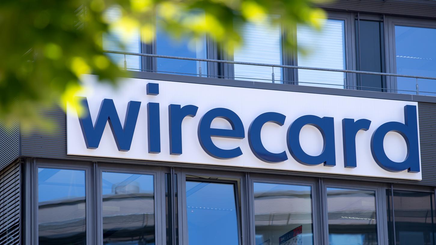 Der Schriftzug von Wirecard ist an der Firmenzentrale des Zahlungsdienstleisters in Aschheim (Bayern) zu sehen.