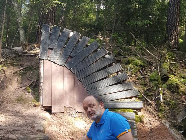 Aus Sicherheitsgründen: Mountainbike-Schanzen im Reichswald vor dem Abriss