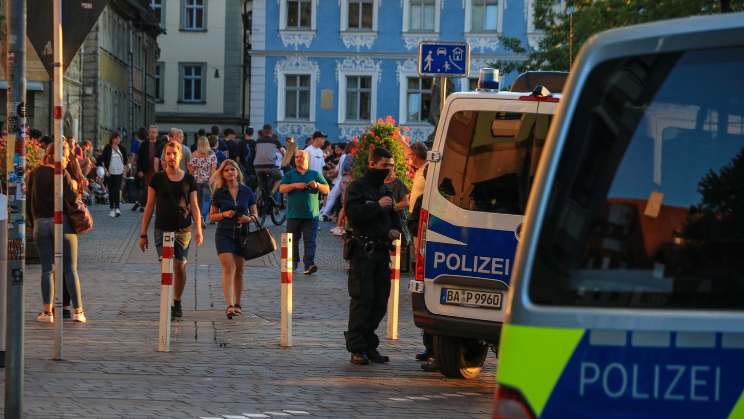 Die Störbeleuchtung im Bereich der Unteren Brücke soll weiterhin bestehen bleiben. 