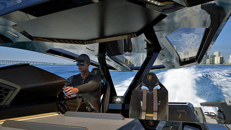 Luxuriöses Speedboat: Lamborghini fürs Wasser