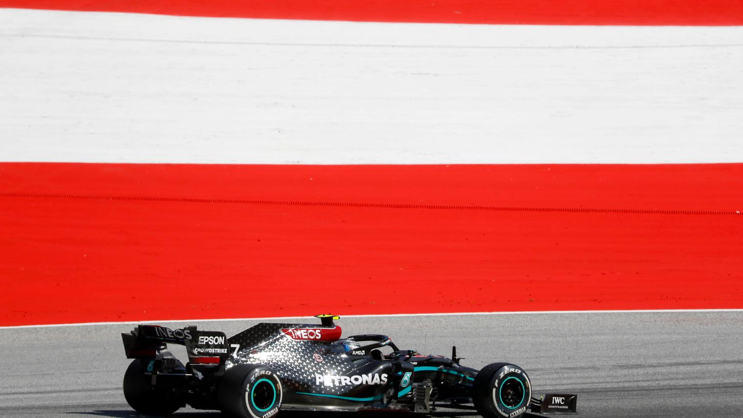 Ein Finne gewinnt in Österreich: Bottas hat in Spielberg die Fahrzeugnase vorn. Ein Finne gewinnt in Österreich: Bottas hat in Spielberg die Fahrzeugnase vorn.