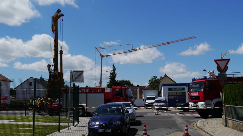 Gasaustritt in der Altdorfer Straße
