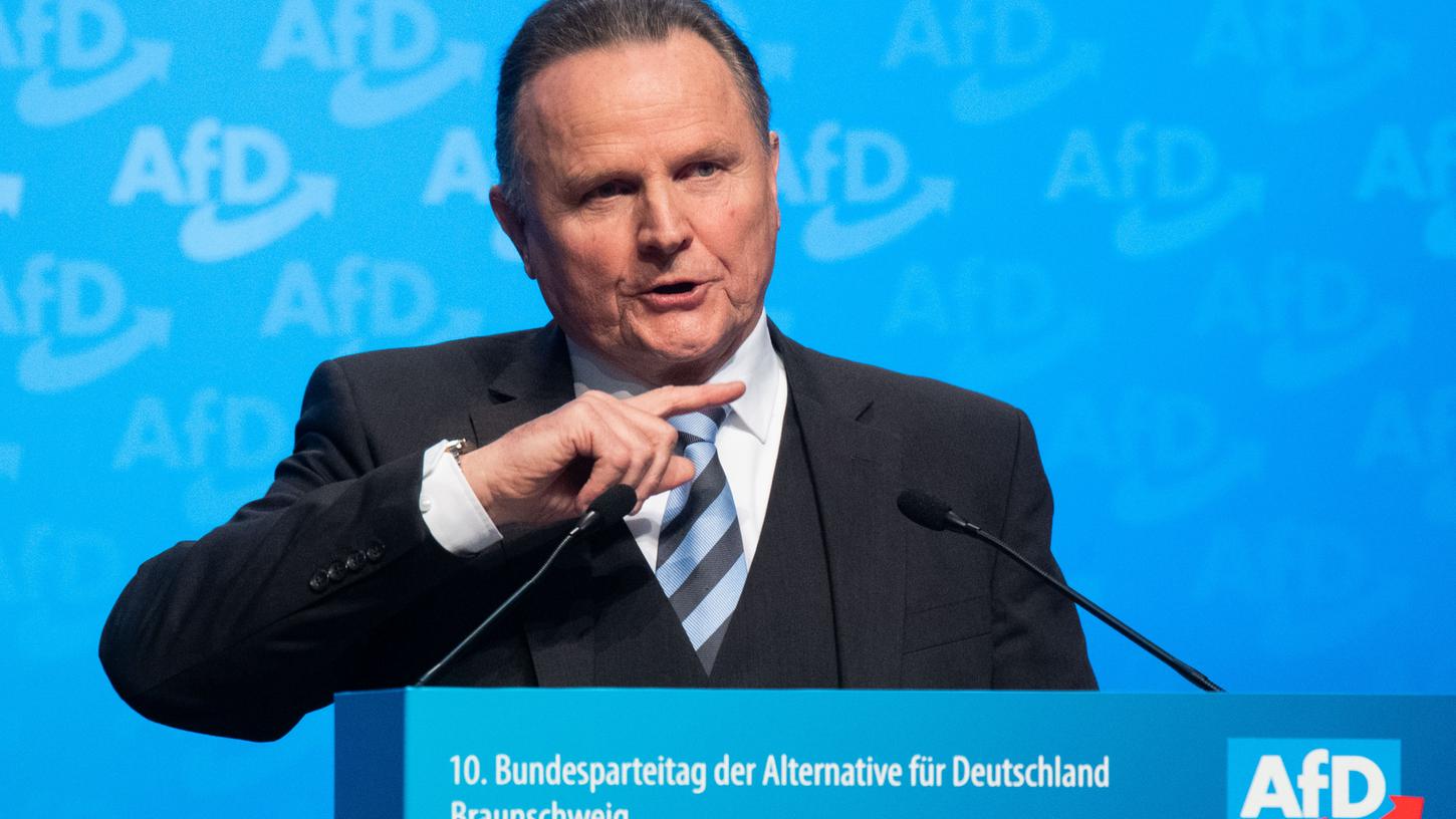 "Klima der Destruktivität": Fraktionschef Georg Pazderski hat in der Berliner AfD einen immer schwereren Stand.