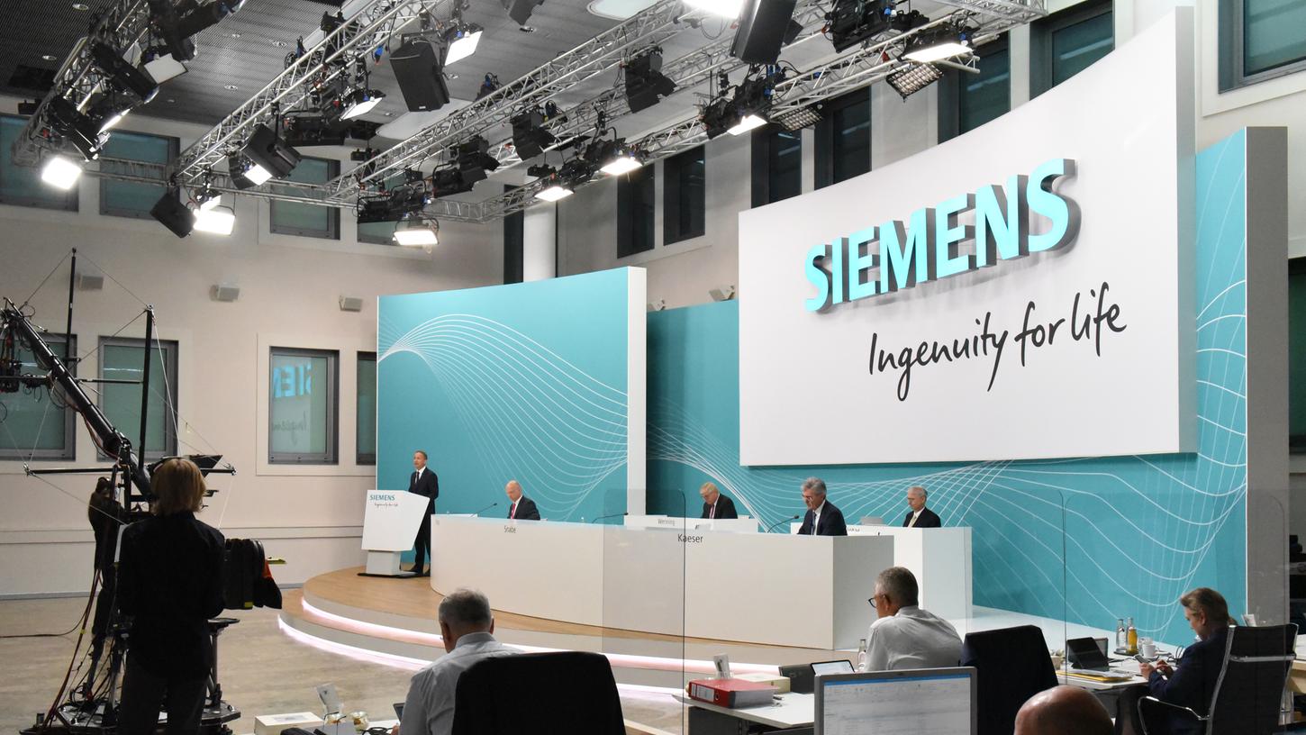 Siemens-Aktionäre billigen Aufspaltung des Konzerns