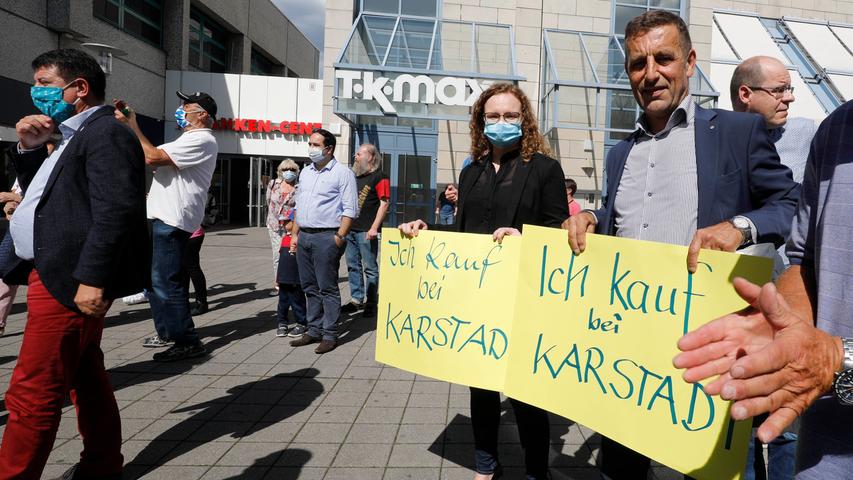 Karstadt in Langwasser: Mitarbeiter kämpfen gegen Schließung
