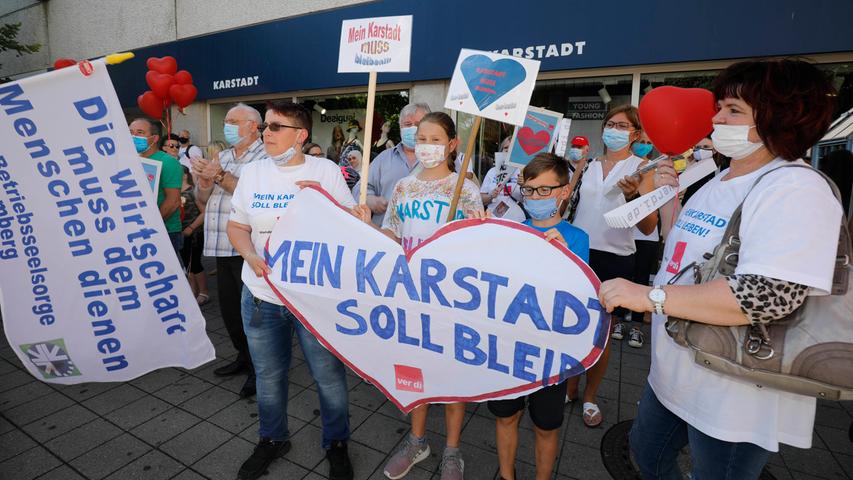 Karstadt in Langwasser: Mitarbeiter kämpfen gegen Schließung
