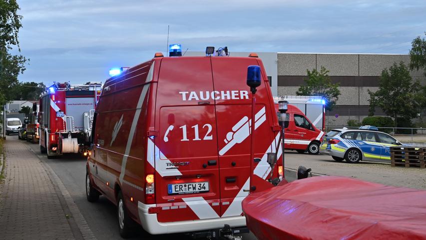 Großeinsatz in Eltersdorf: Polizei suchte nach vermisstem Kind