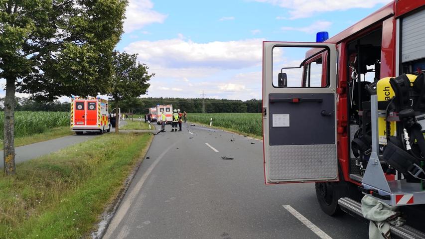Motorradfahrer stirbt bei schwerem Unfall im Landkreis Fürth