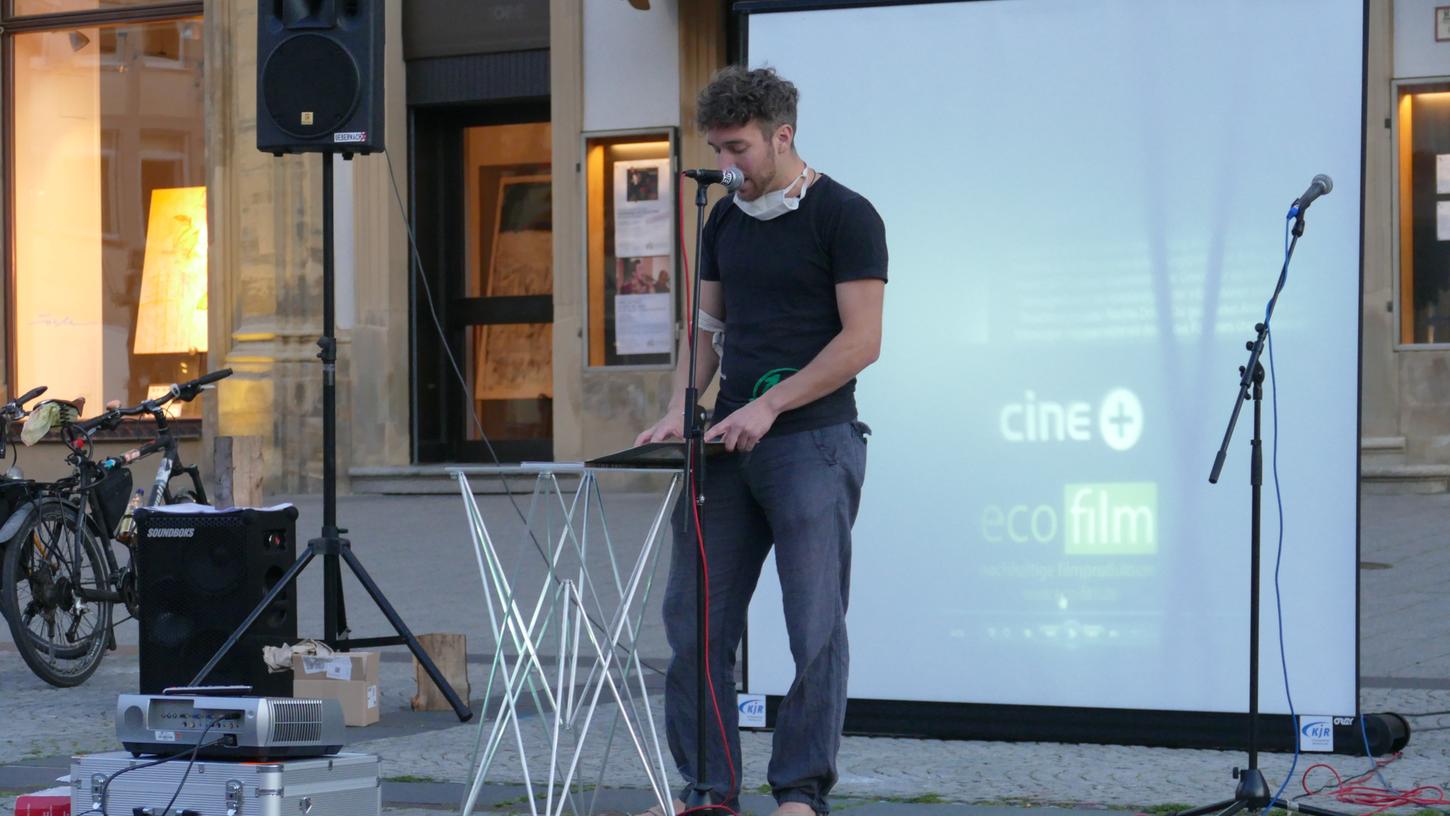 Open-Air-Event in Bamberg: Mit Poetry-Slam-Feeling für mehr Klimaschutz
