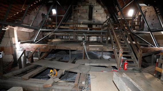 Beeindruckende Bilder: So läuft die Sanierung der Lorenzkirche ab