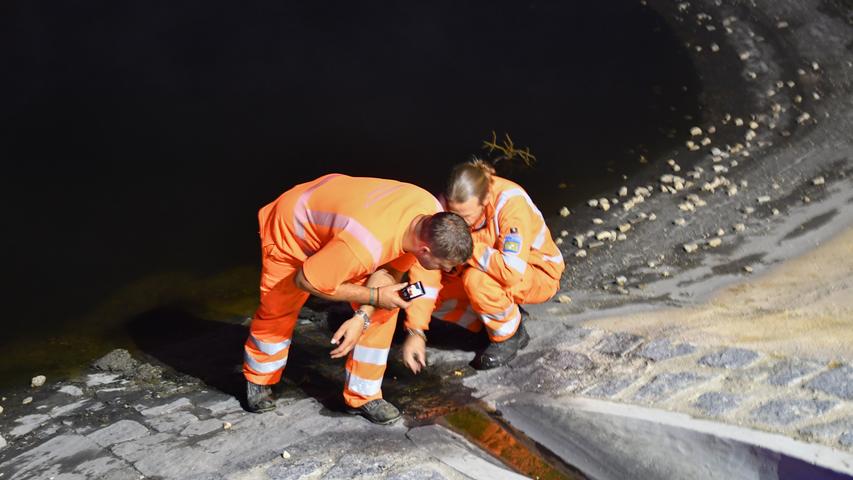 Diesel ausgelaufen: A6 musste ganze Nacht gesperrt werden