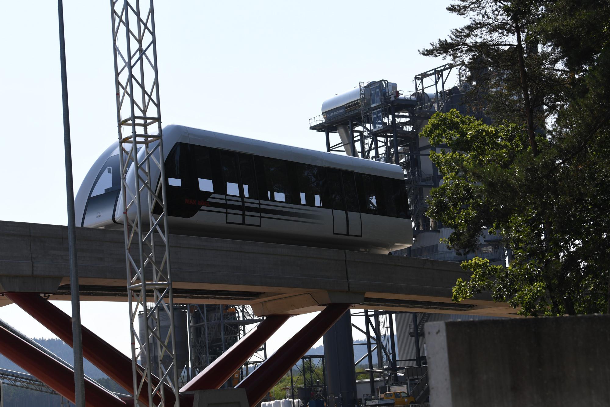 Das Transportsystem Bögl (TSB) in Sengenthal.