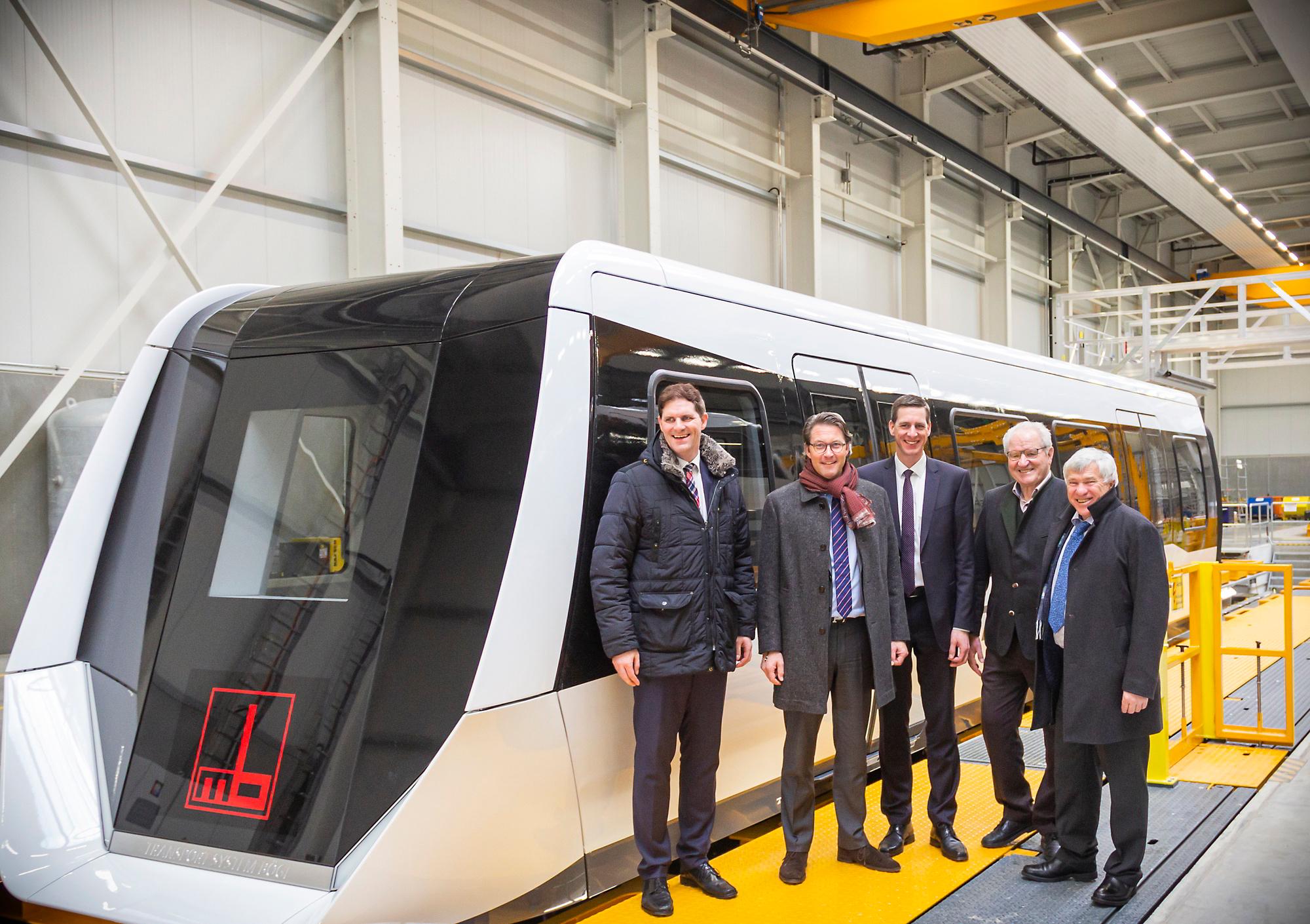 Im Februar 2020 war Verkehrsminister Andreas Scheuer bei der Firma Max Bögl zu Gast. Unter anderem sollen Machbarkeitsstudien mögliche Einsätze für die Schwebebahn-technik in Ballungsräumen ausloten, speziell am Flughafen München.