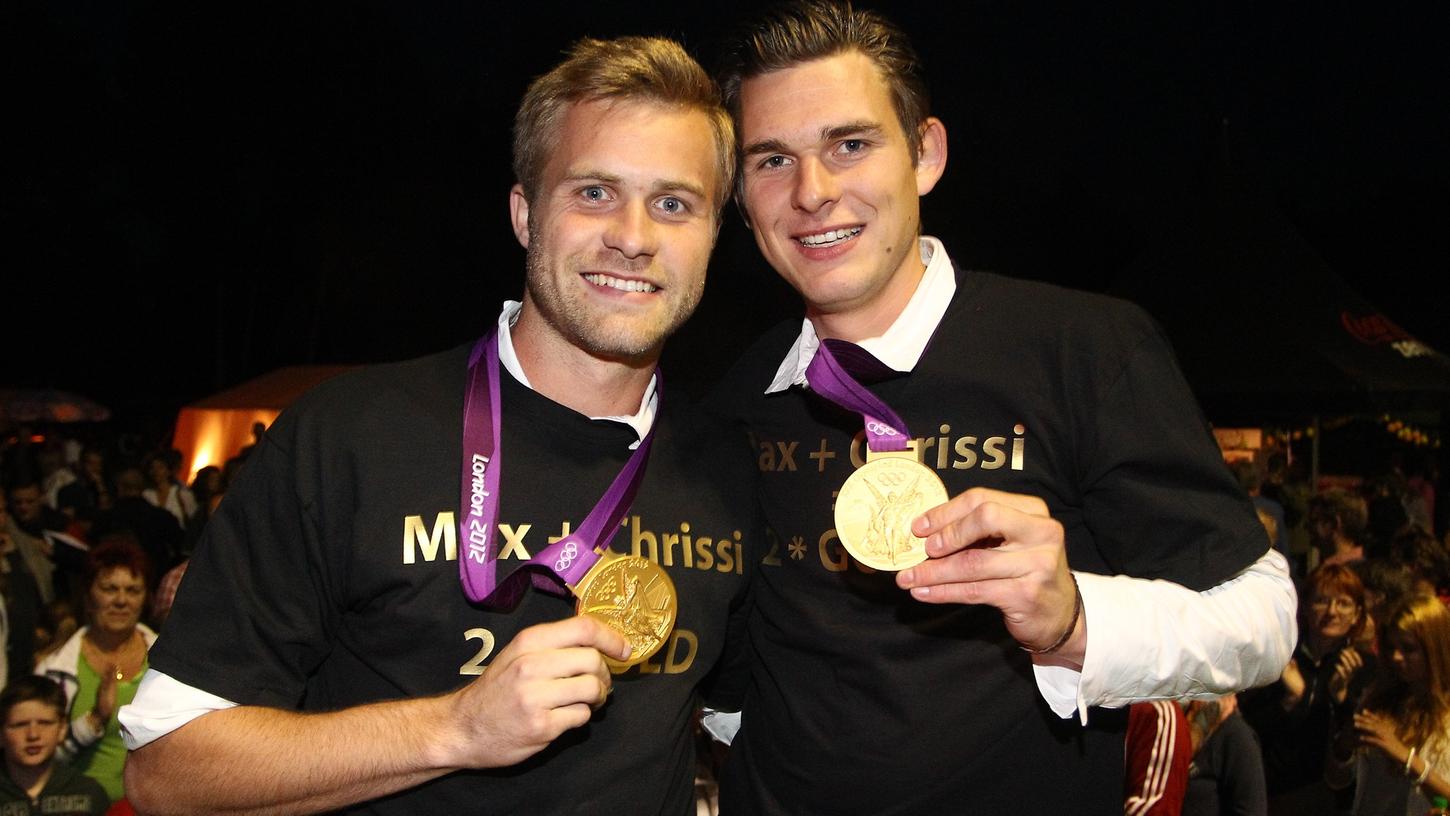 Zwei Olympiasieger, drei Goldmedaillen: Natürlich haben es auch Max Müller (links) und Christopher Wesley in unsere Liste geschafft.