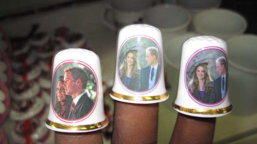 Souvenirs zur Hochzeit von Prinz William und Kate
