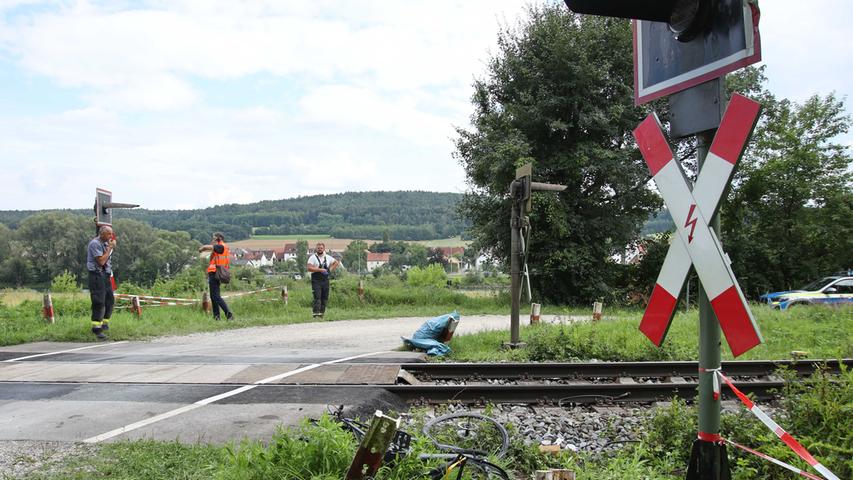 Signale übersehen: Radler in der Oberpfalz von Zug erfasst