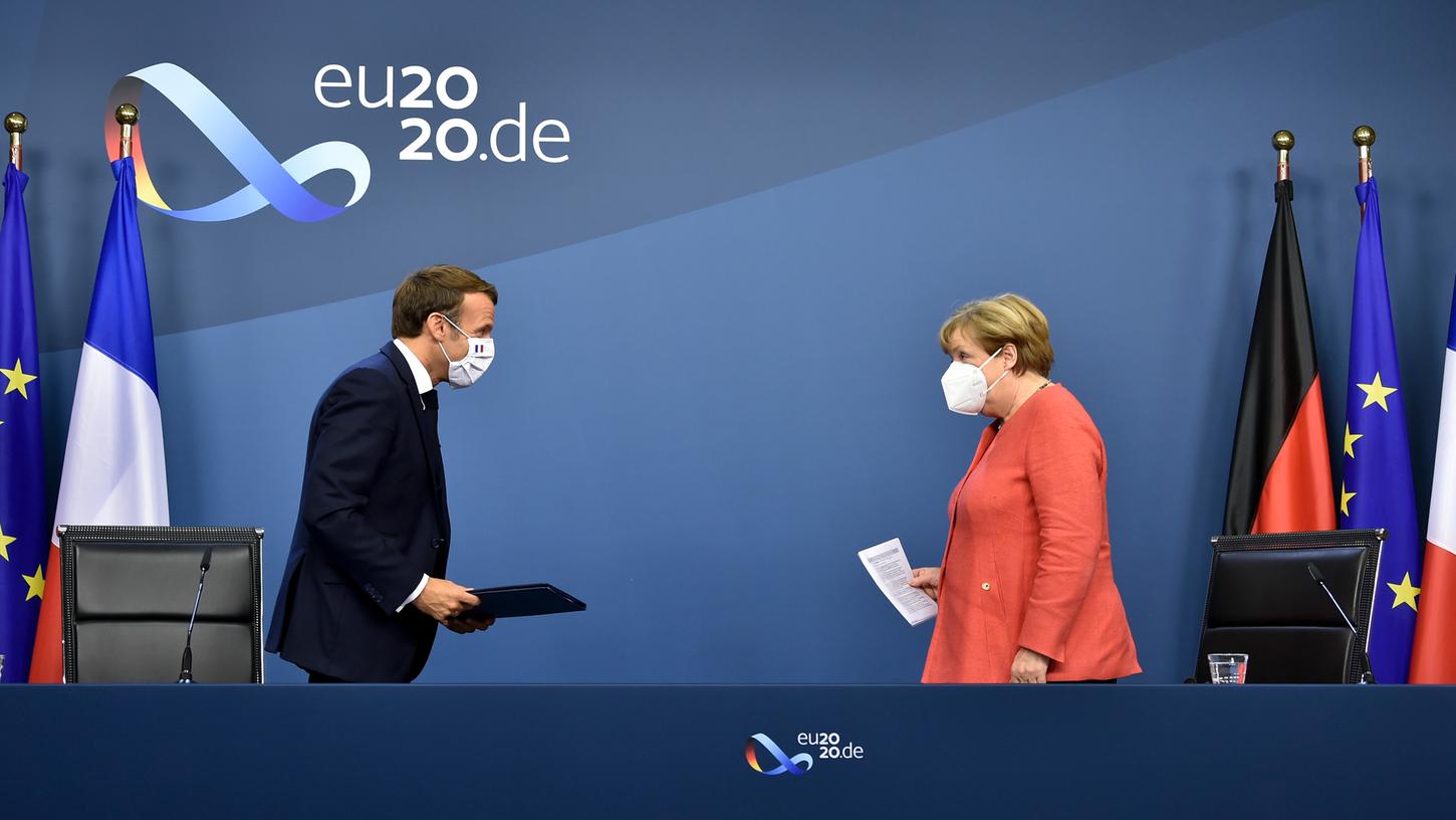 Erst vor zwei Monaten hatten Merkel und Macron zusammen einen ersten Corona-Hilfsplan vorgelegt. 