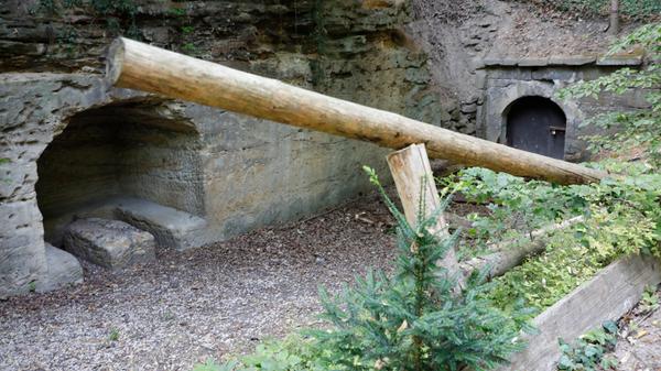 Der ganz oben im Kellerwald liegende Blümleins-Keller hat ebenfalls ausschließlich zum Annafest geöffnet.