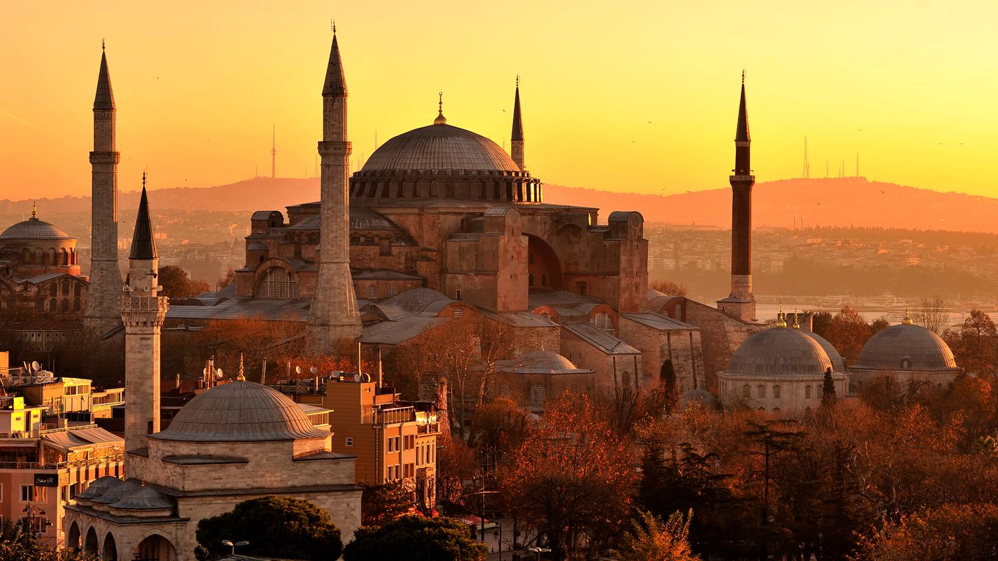Die Hagia Sophia in Istanbul: Syrische Flüchtlinge haben in der Türkei zunehmend einen schweren Stand, obwohl sie unter ihren muslimischen Brüdern und Schwestern leben.
