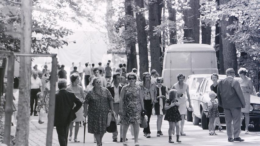 So feierte Forchheim sein Annafest in den 1960er Jahren