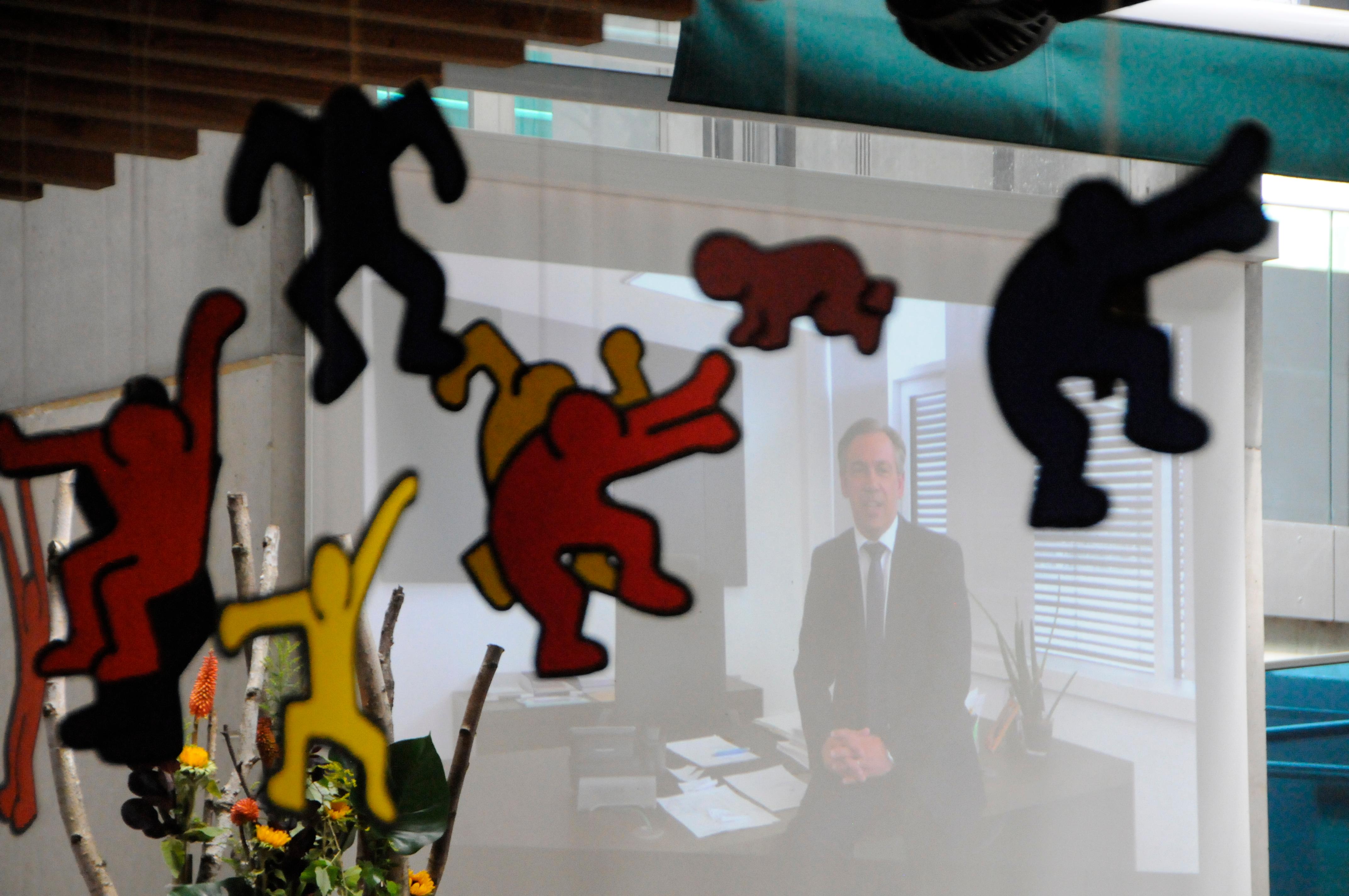 Landrat Alexander Tritthard zollte den Schülern per Videobotschaft Respekt.