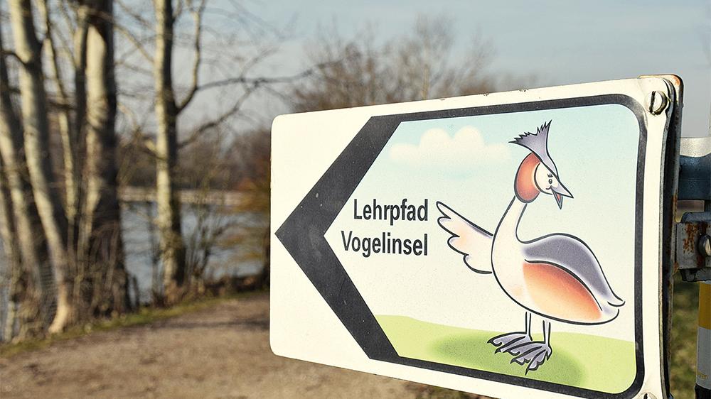 Auf der Vogelinsel unterwegs