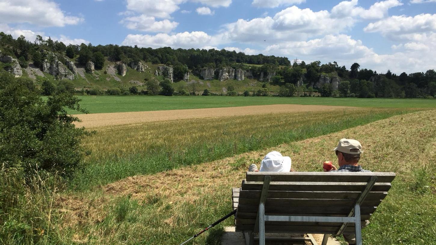 Entspannung, wie hier im Altmühltal, ist für Körper, Geist und Seele wichtig.