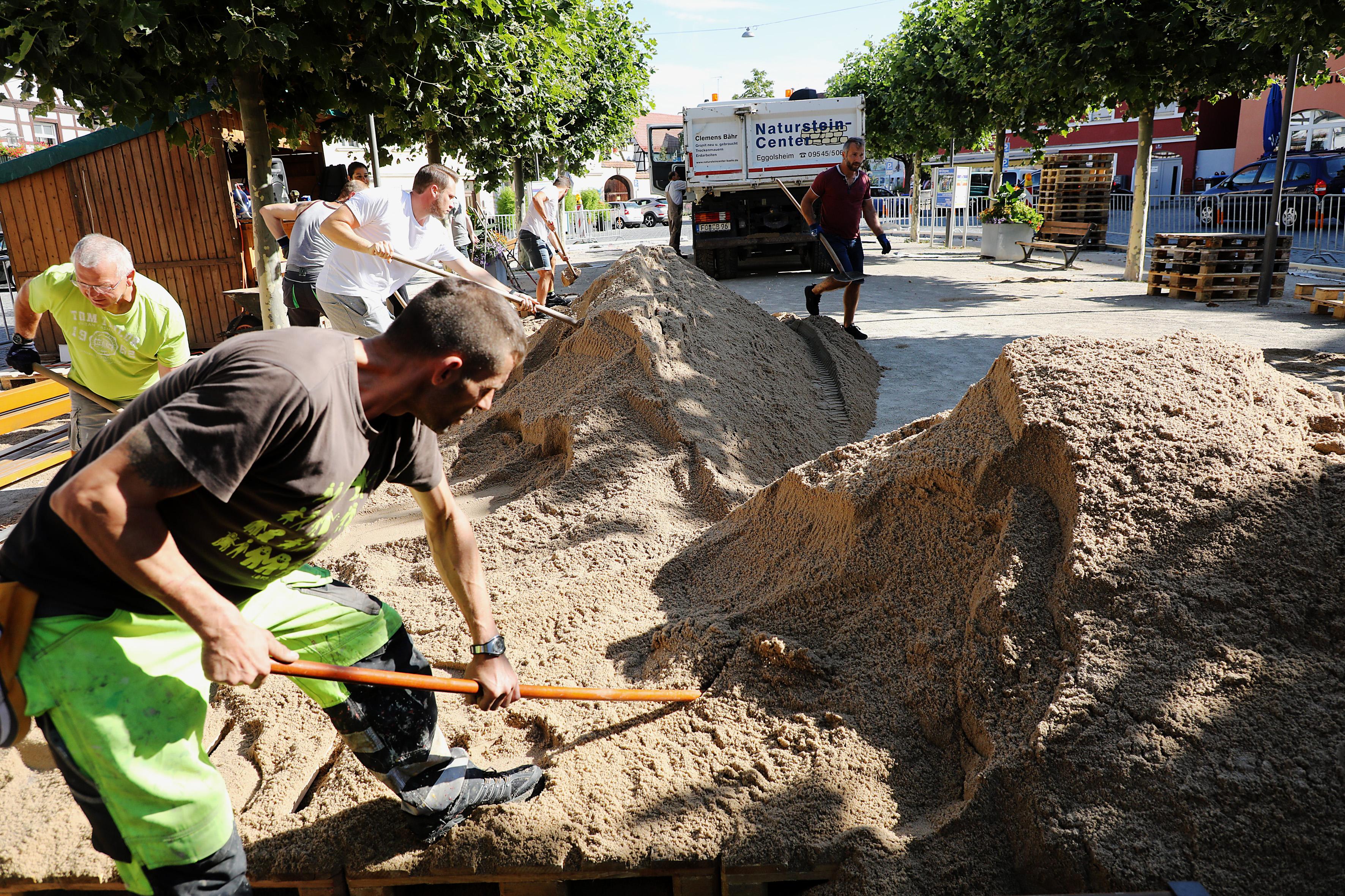Bis Ende September soll der Forchheimer Stadtstrand geöffnet bleiben.