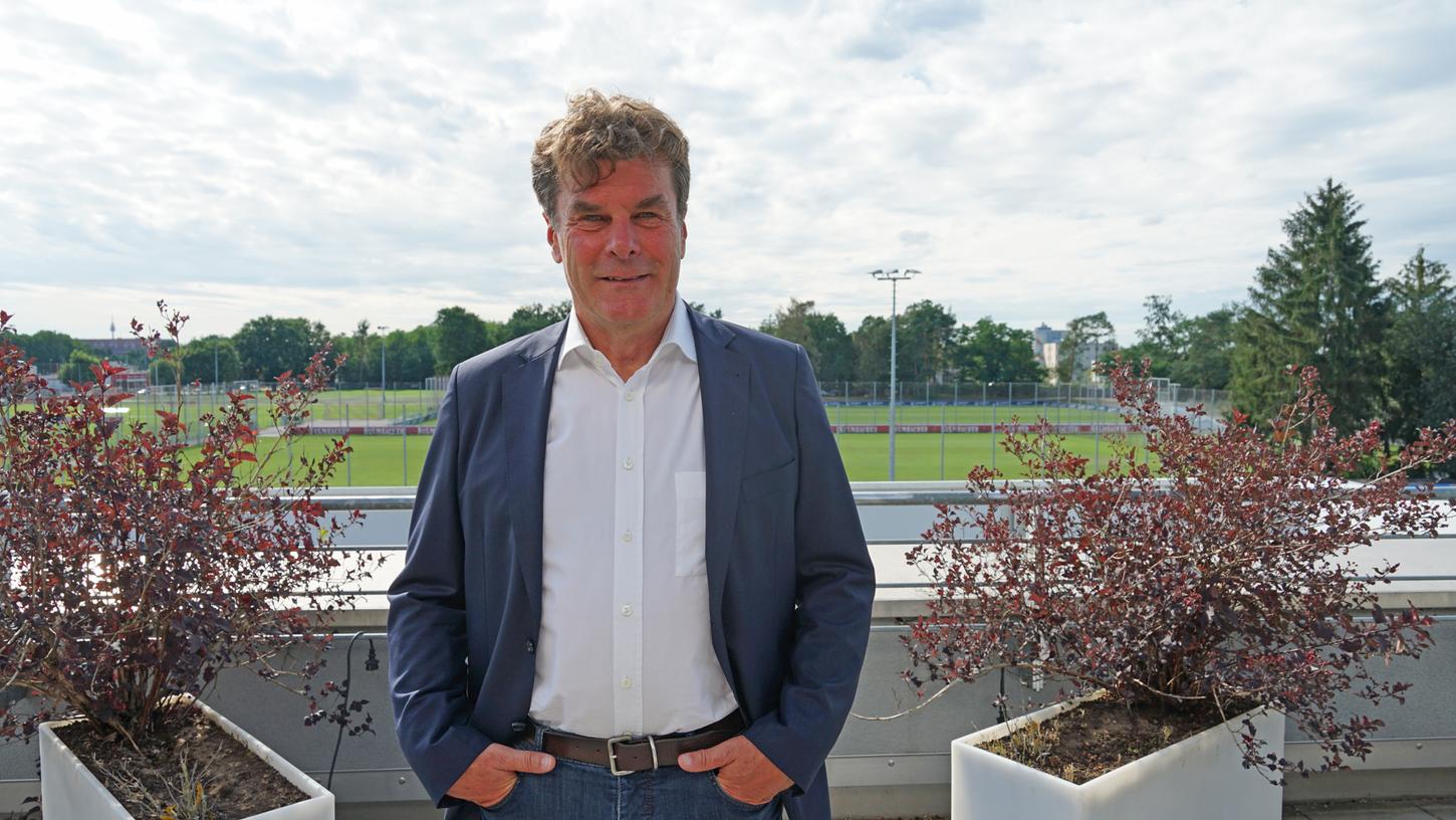 Zurück am Valznerweiher: Als neuer FCN-Sportvorstand hat Dieter Hecking direkt einiges zu tun.
