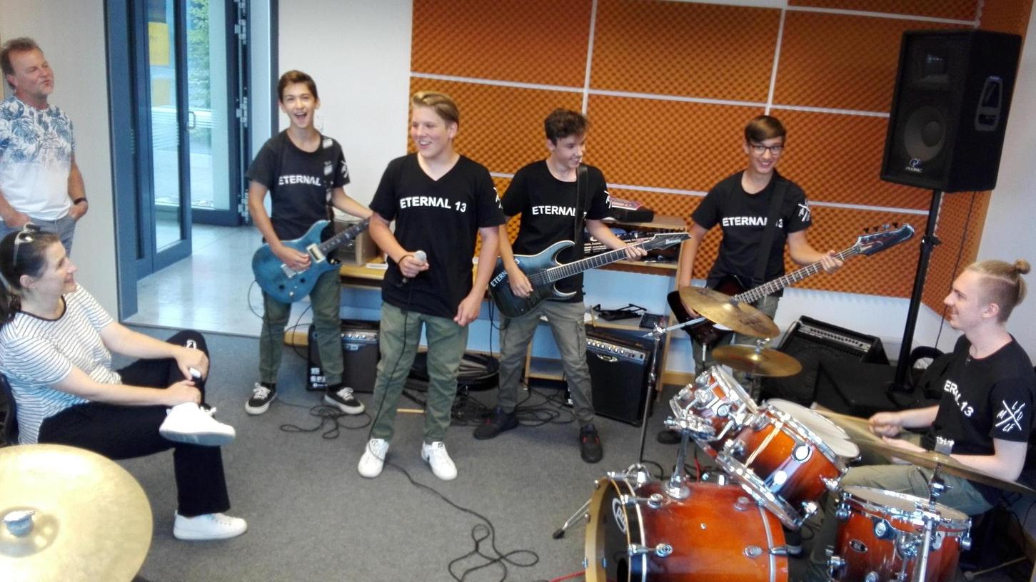 Ebermannstädter Musikschulband veröffentlicht ersten Song